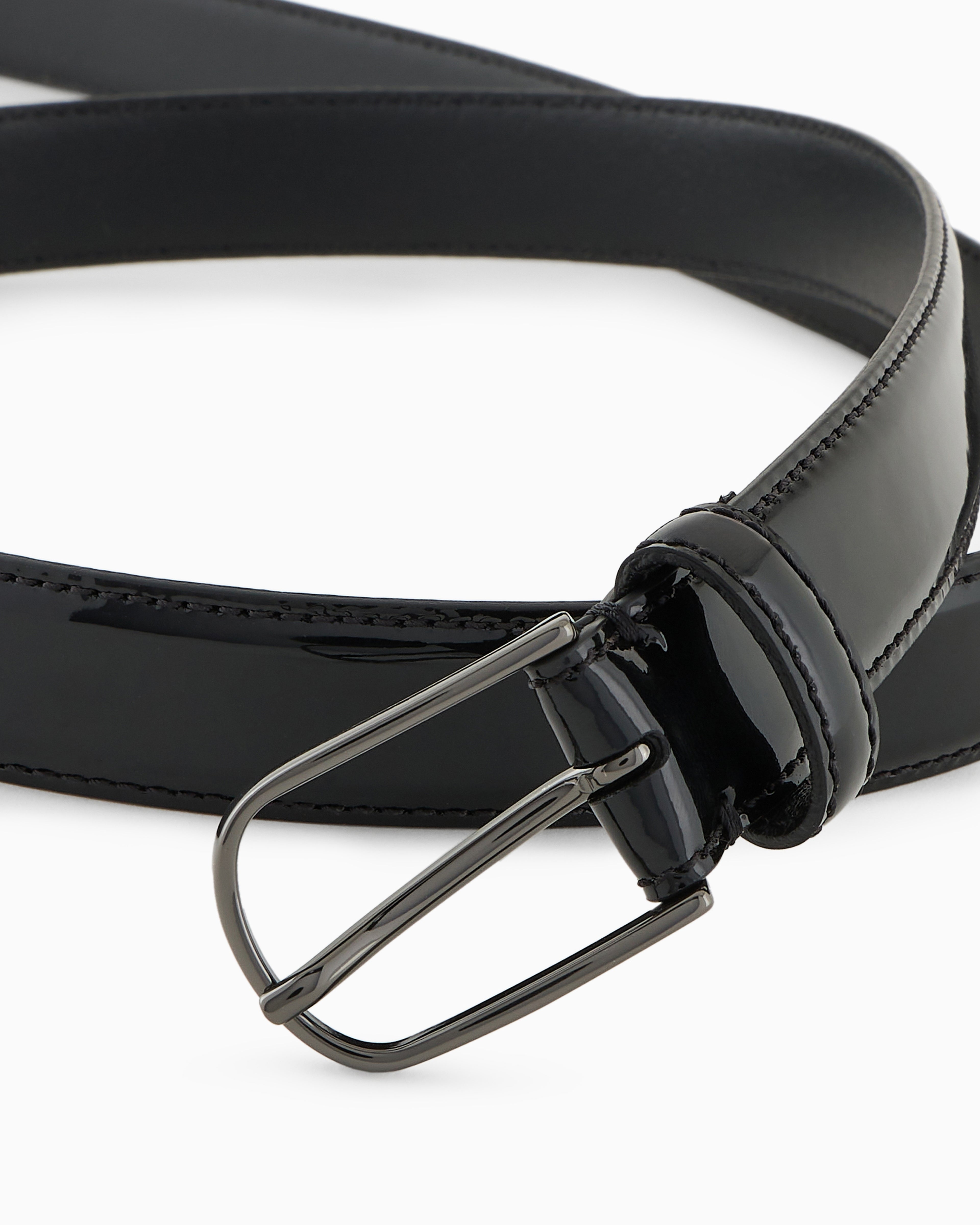 Emporio Armani Patent leather belt