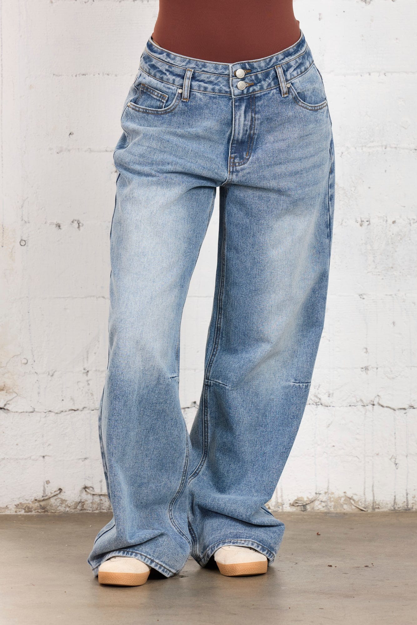 YoungLA W279 Sundown Jeans Medium Wash