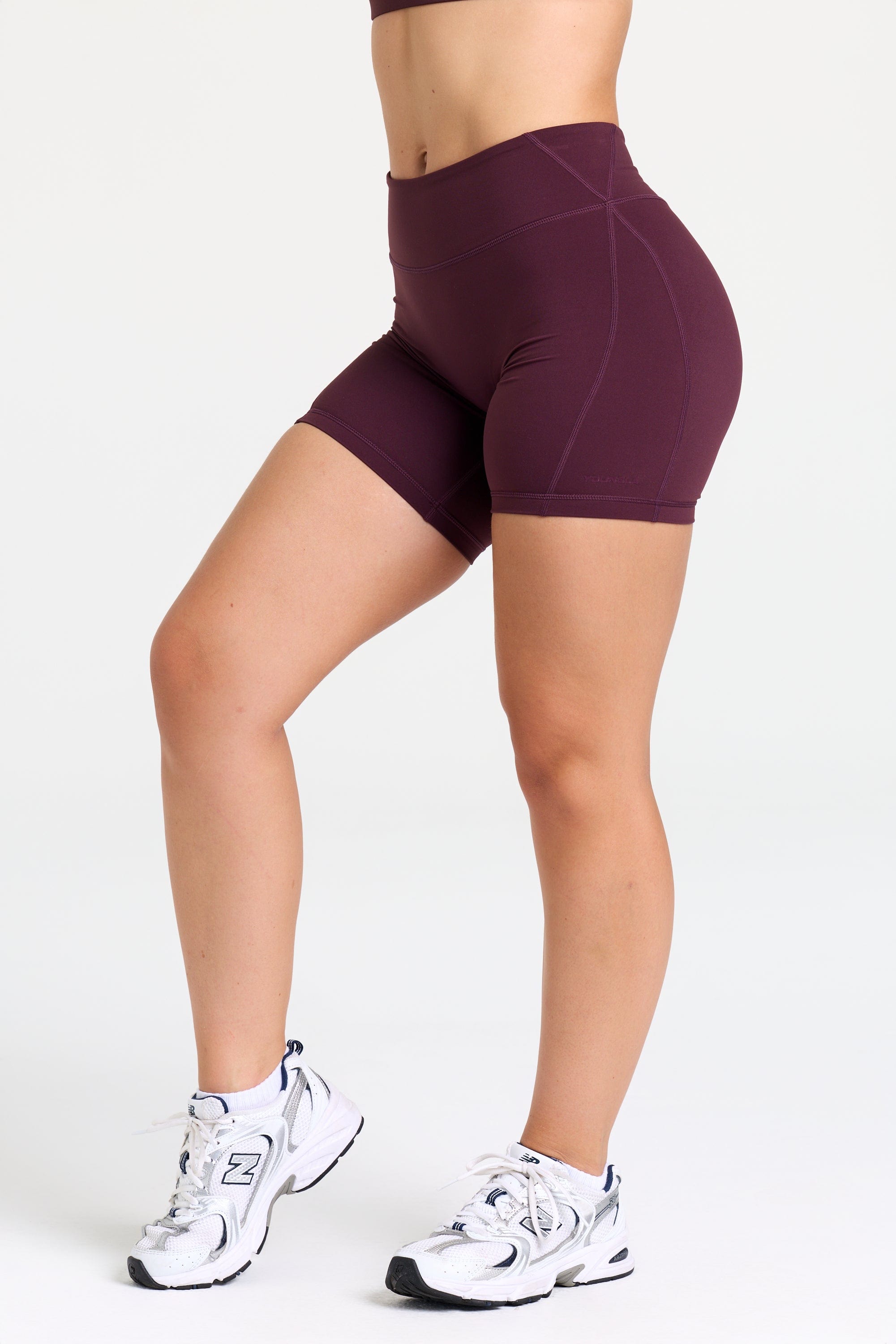 YoungLA W160 Legacy flow Shorts Burgundy