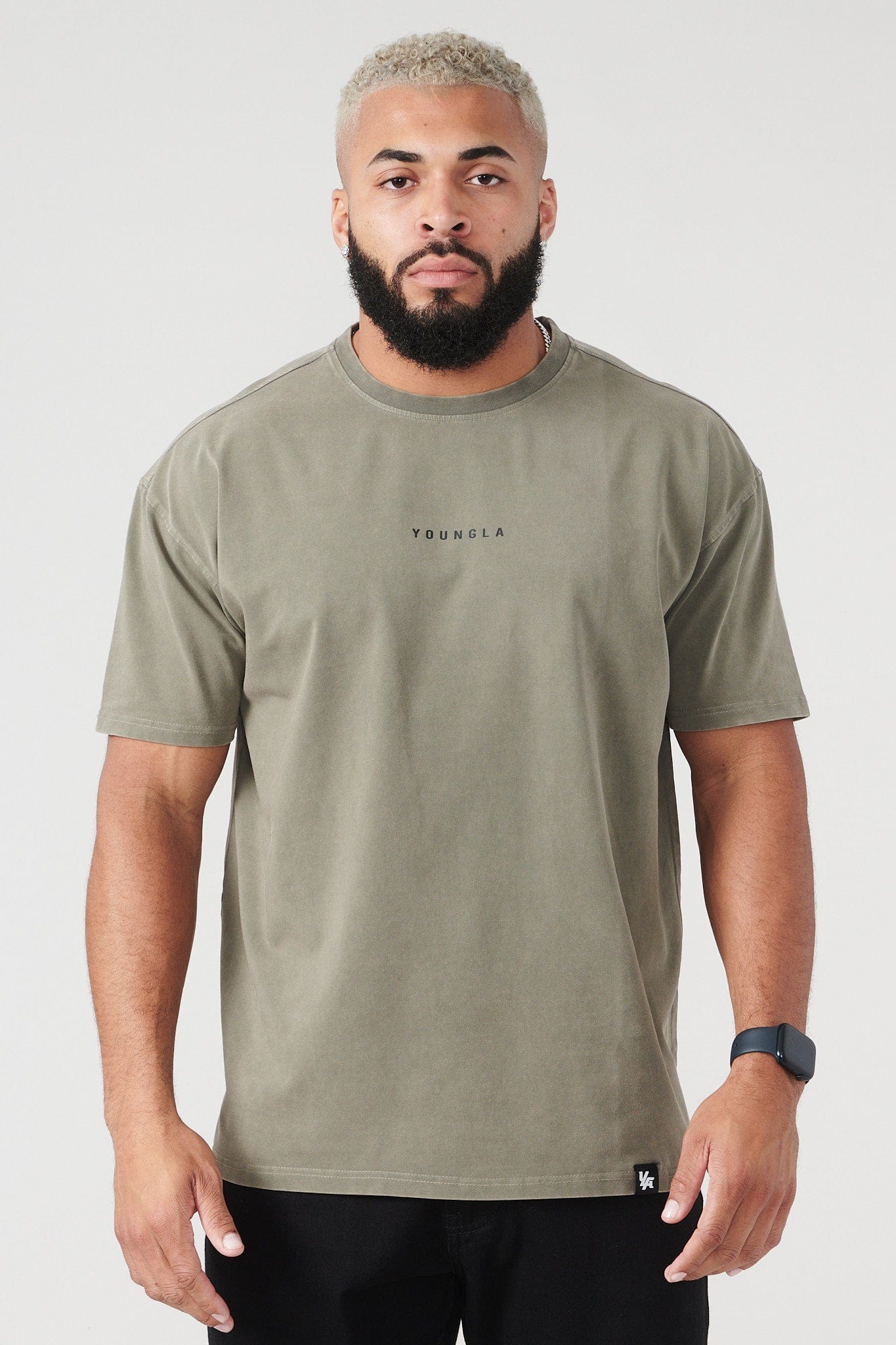 YoungLA 401 Essential Jacked Tees Peat Wash