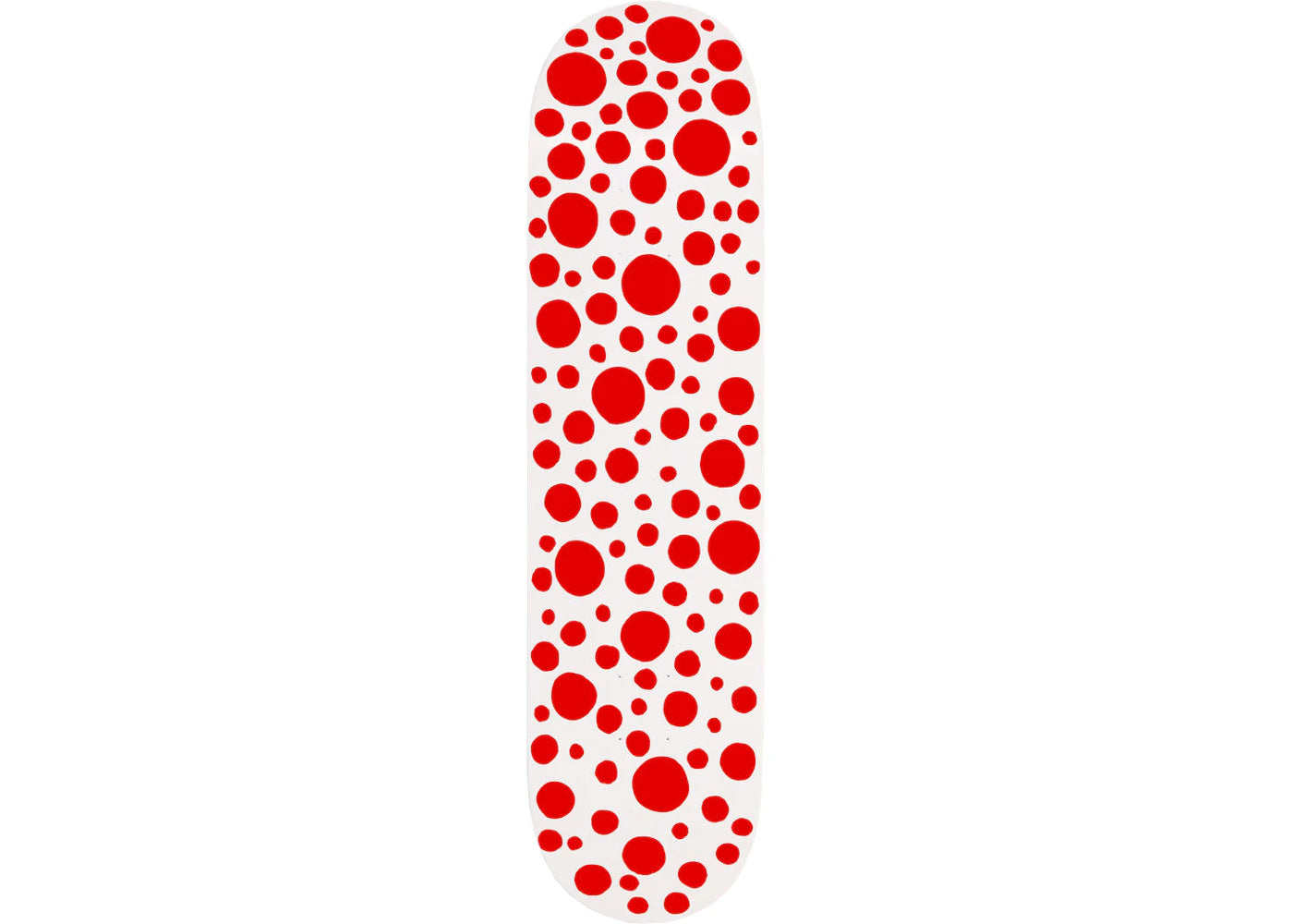 Yayoi Kusama Red Dots Skateboard Deck Small Dots