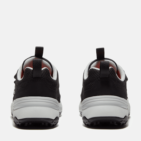 Timberland Youth Motion Access Hook-And-Loop Sneaker Black Mesh