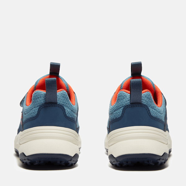 Timberland Youth Motion Access Hook-And-Loop Sneaker Medium Blue Mesh
