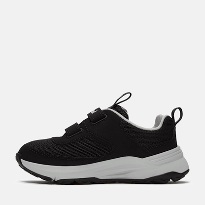 Timberland Youth Motion Access Hook-And-Loop Sneaker Black Mesh