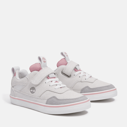 Timberland Youth Stone Jump Sneaker Light Grey Suede