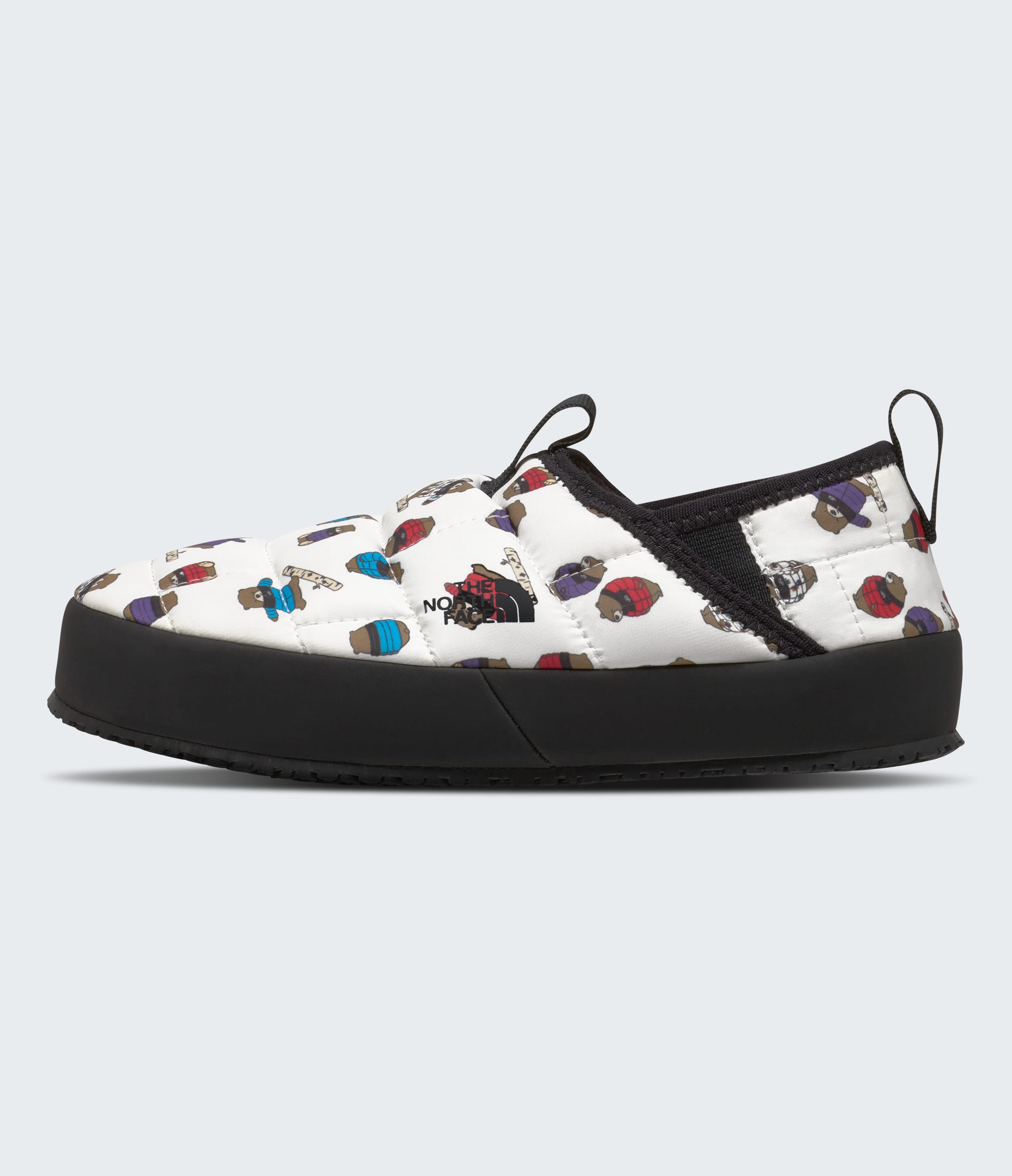 The North Face Youth Thermoball Traction Mules Ii Nuptse Bears Print Multi Nuptse Bears Print Multi