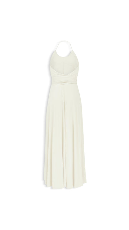 Alaïa Crossed Jersey Dress
