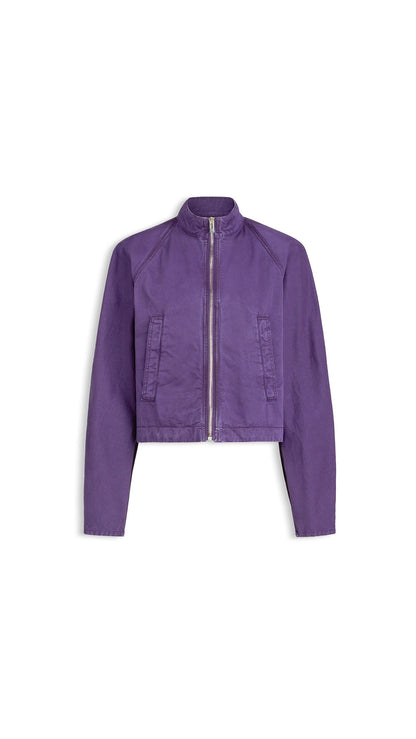 Alaïa Round Denim Jacket