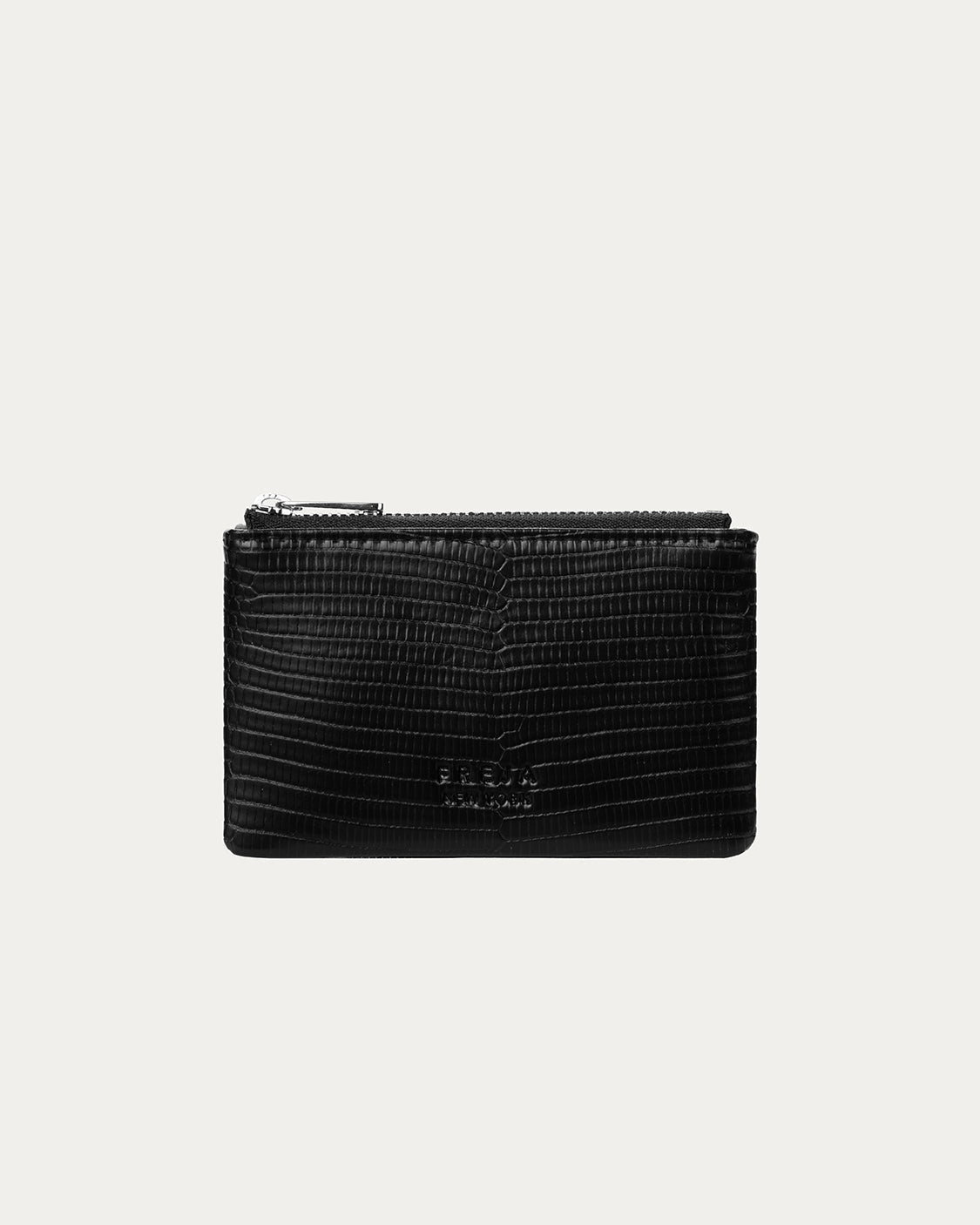 Freja Zip Pouch 5 Black Lizard