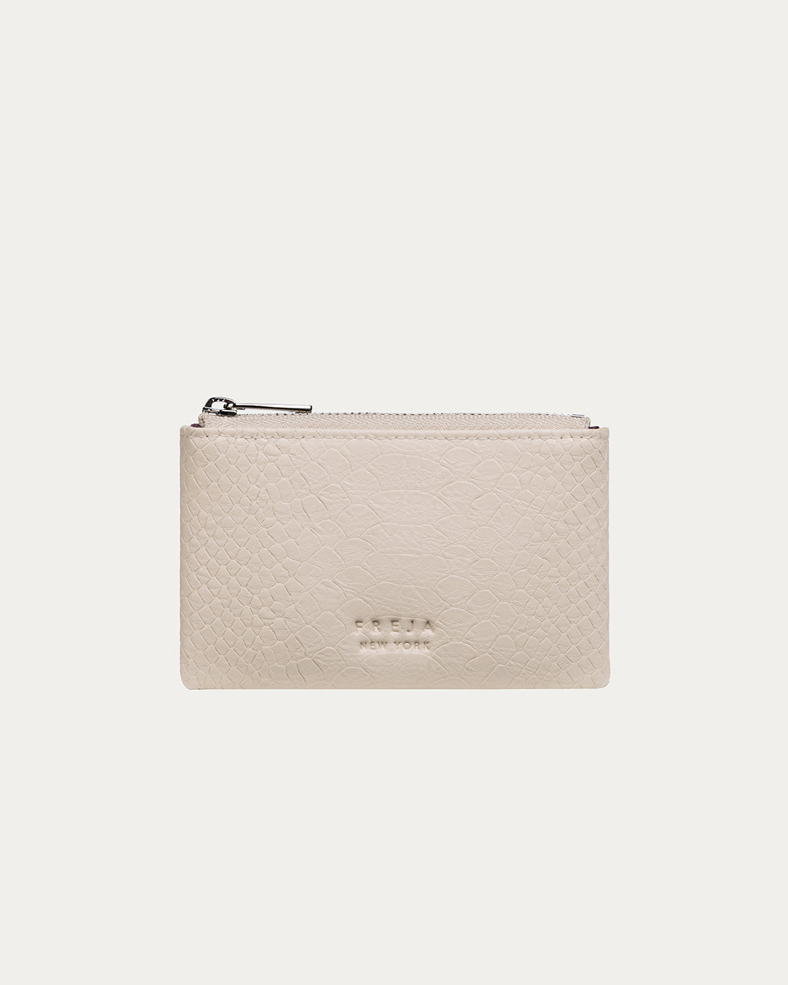Freja Zip Pouch 5 Oat Croc