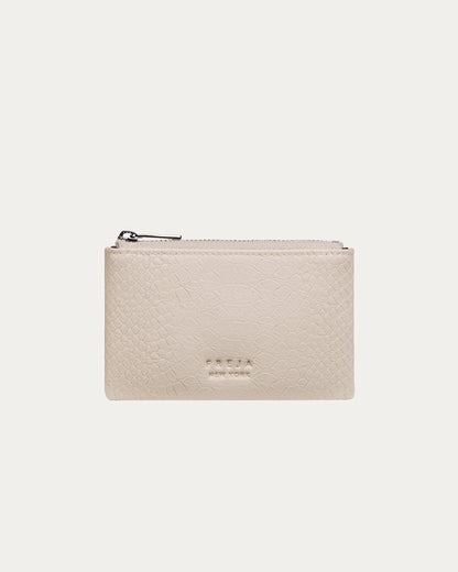 Freja Zip Pouch 5 Oat Croc