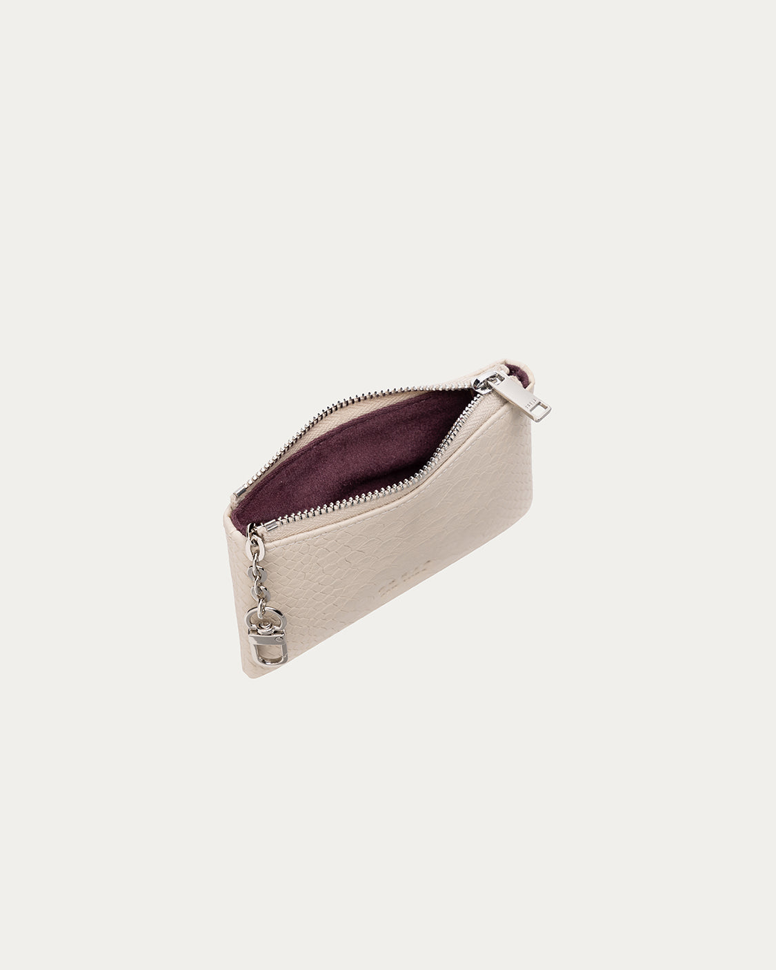 Freja Zip Pouch 5 Oat Croc