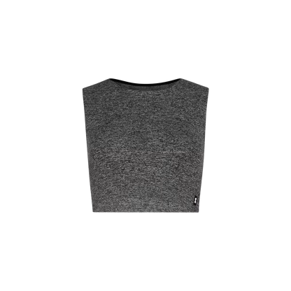 On Studio Knit Crop Graphite Heather (Women'S)