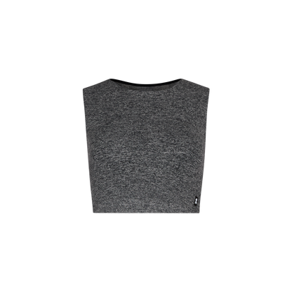 On Studio Knit Crop Graphite Heather (Women'S)