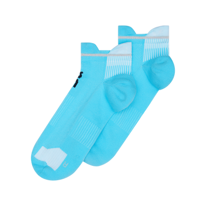 On Performance Run Sock Low Horizon | White