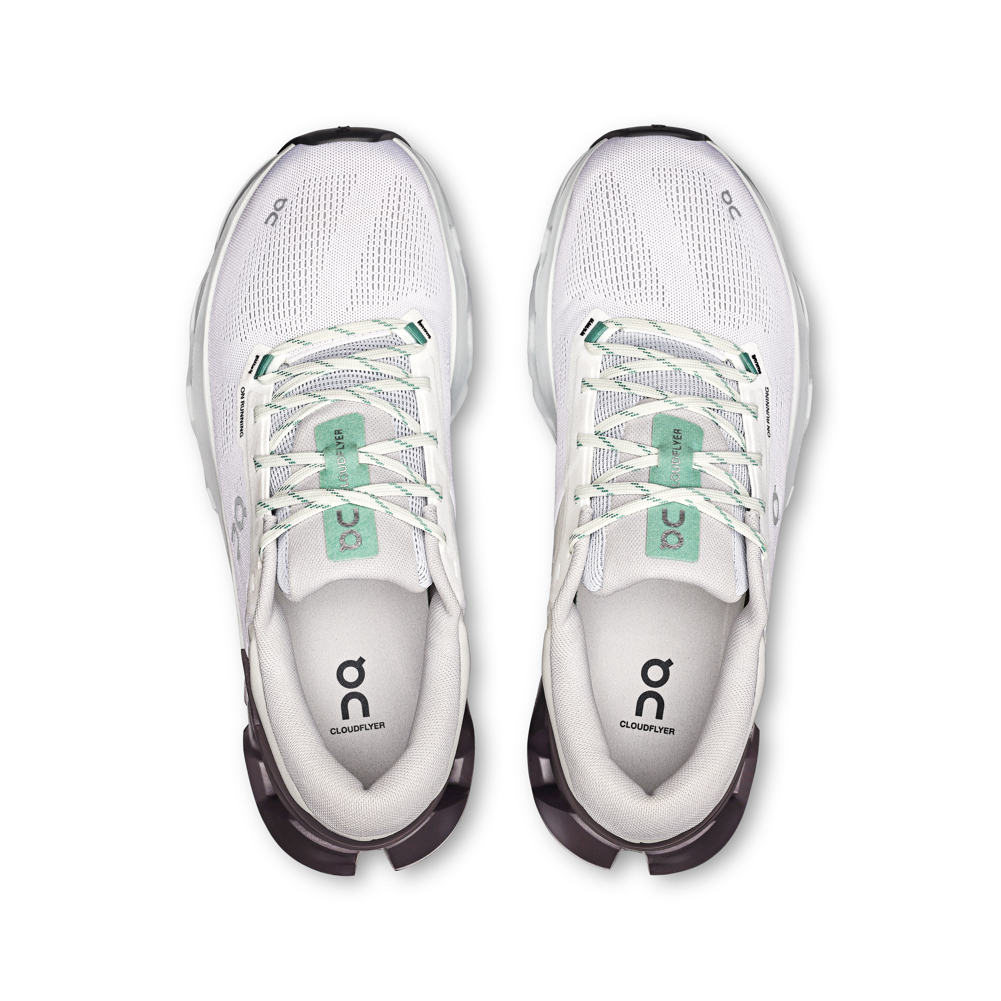 on running cloudflyer 5 white pebble