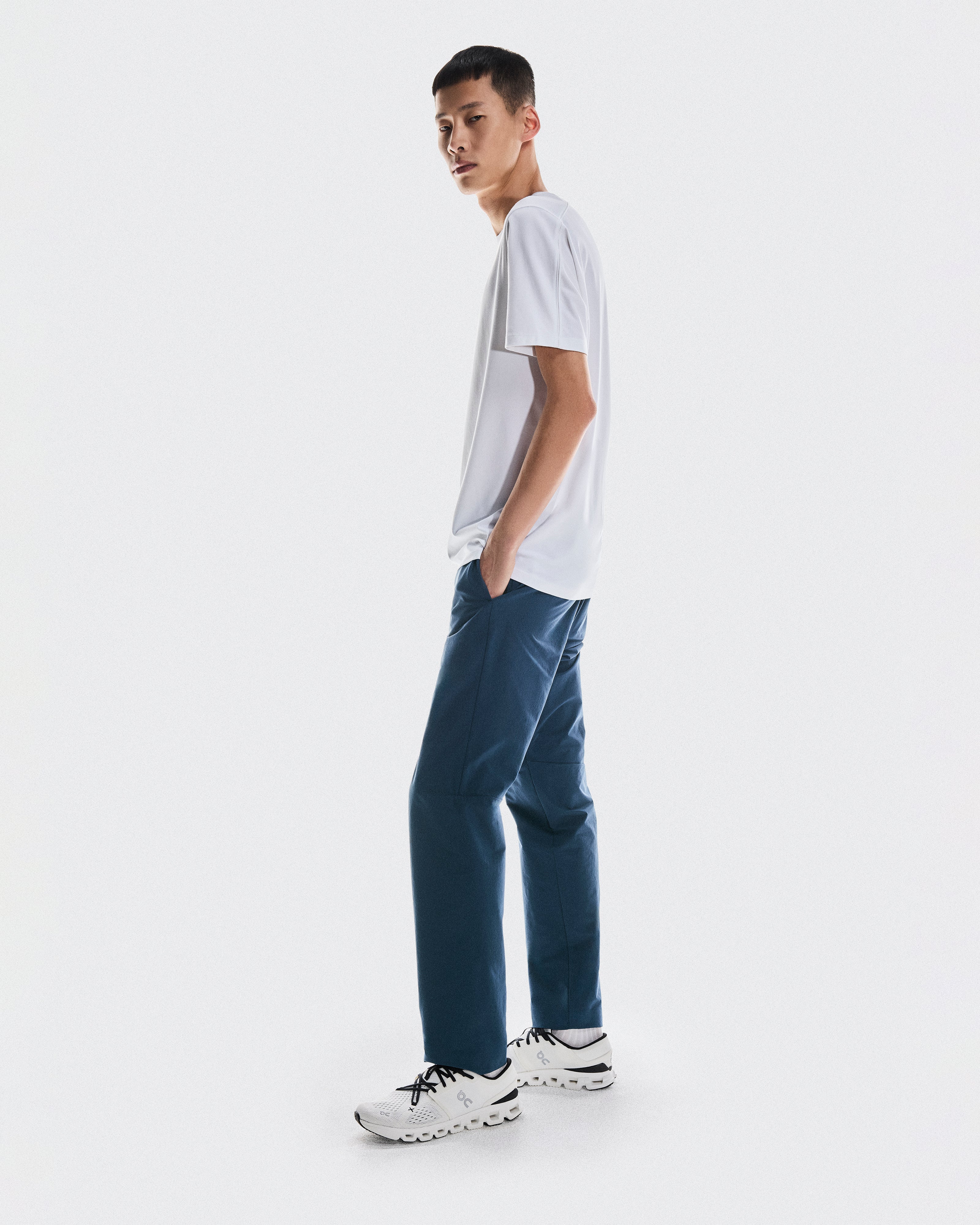 on all-day classic pants Denim