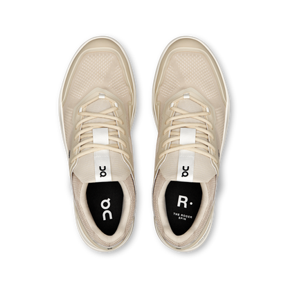 on running the roger spin sand ivory
