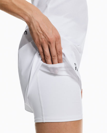 On 3" Court Shorts 2-In-1 White (Women'S)