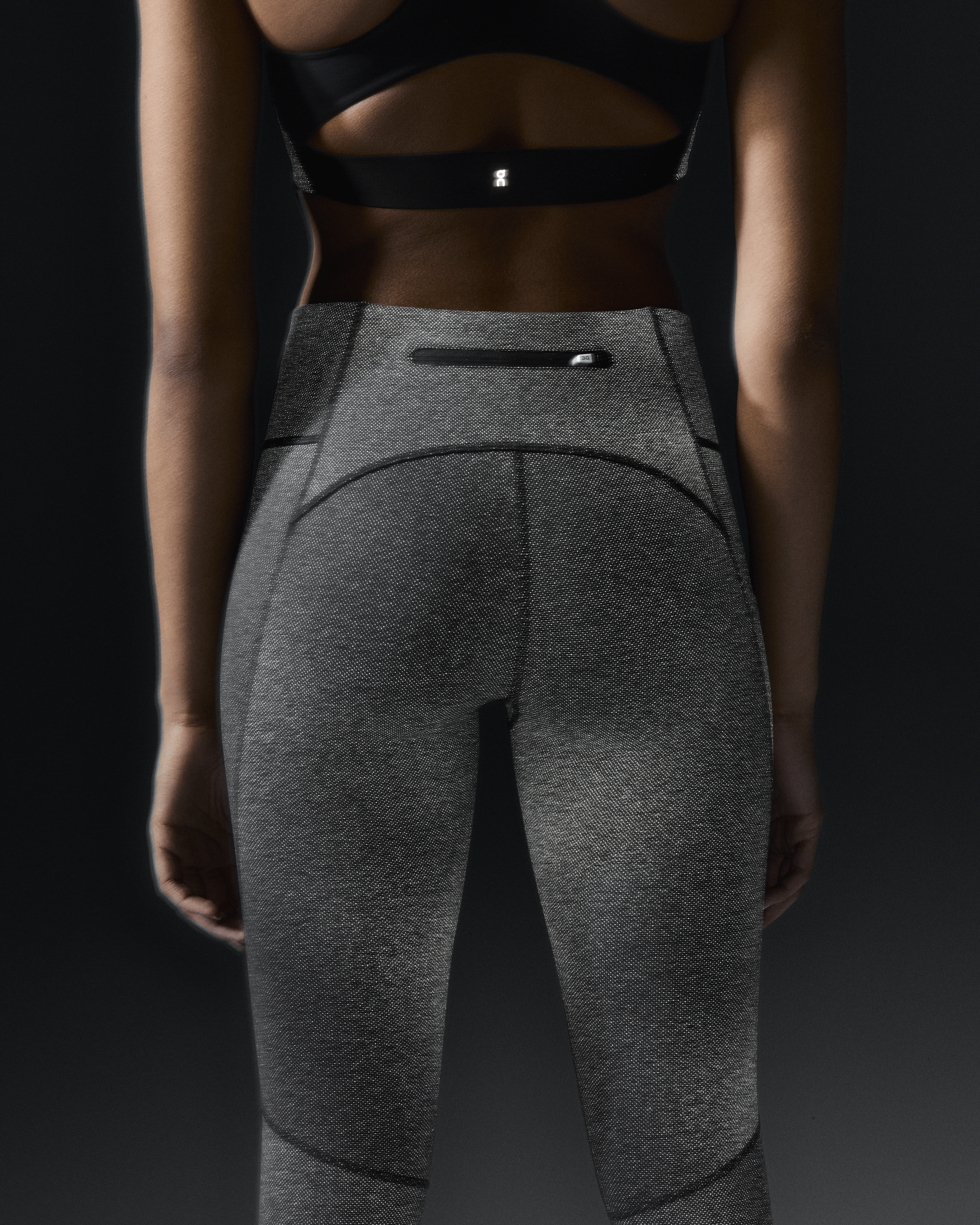 on perf winter tights lumos Black (Women's)