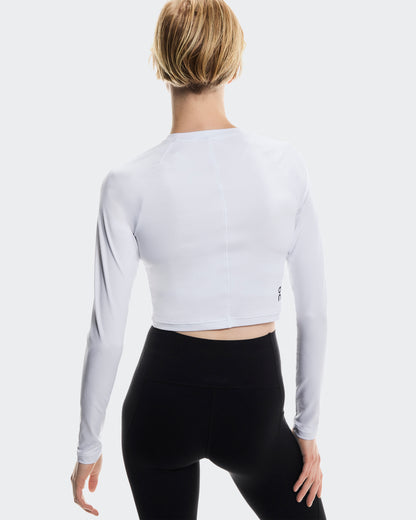 On Studio Long-T Crop White (Women'S)