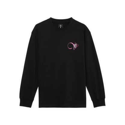 On Club Long-T Graphic Black