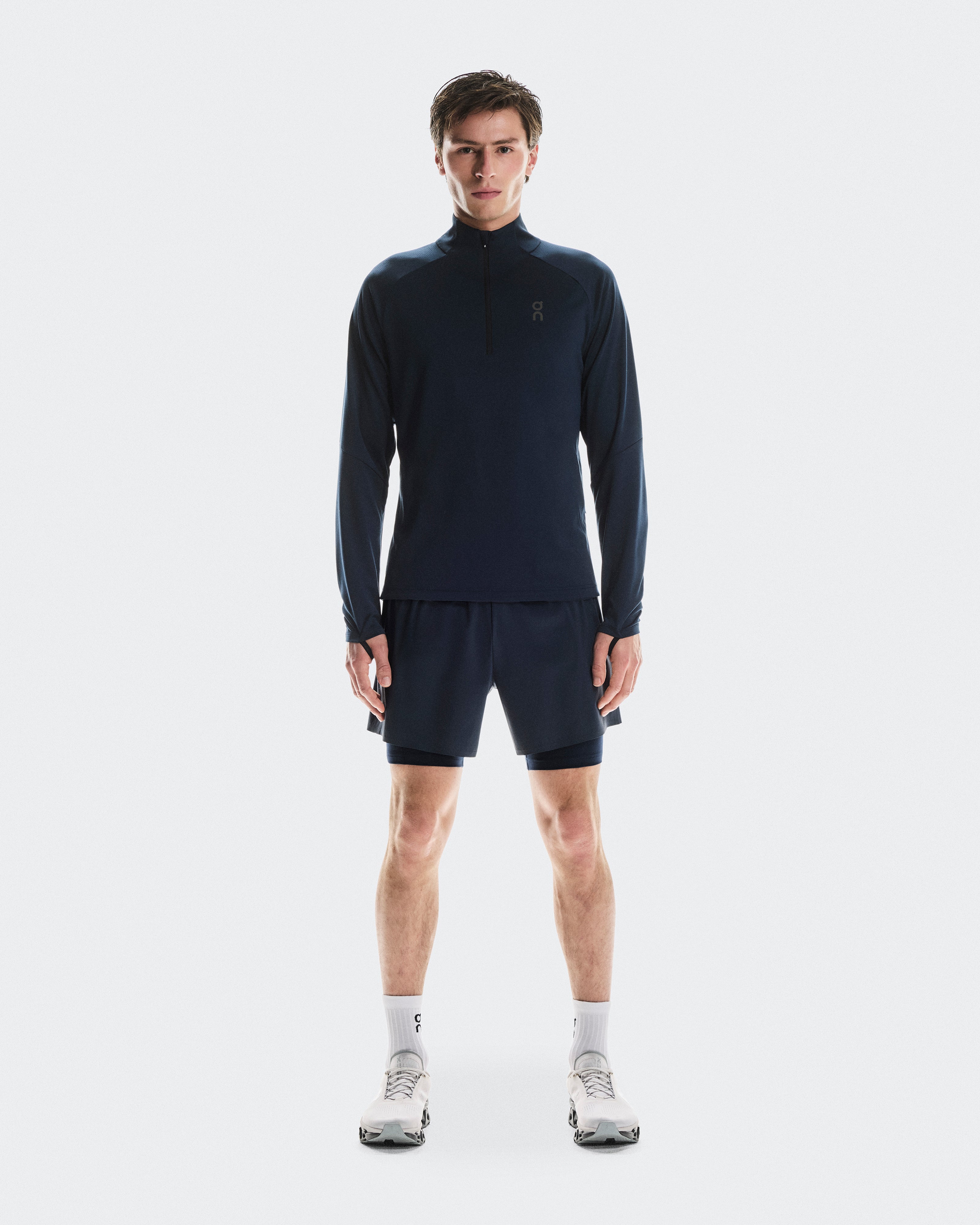 On 5" Performance 2/1 Shorts Navy | Navy
