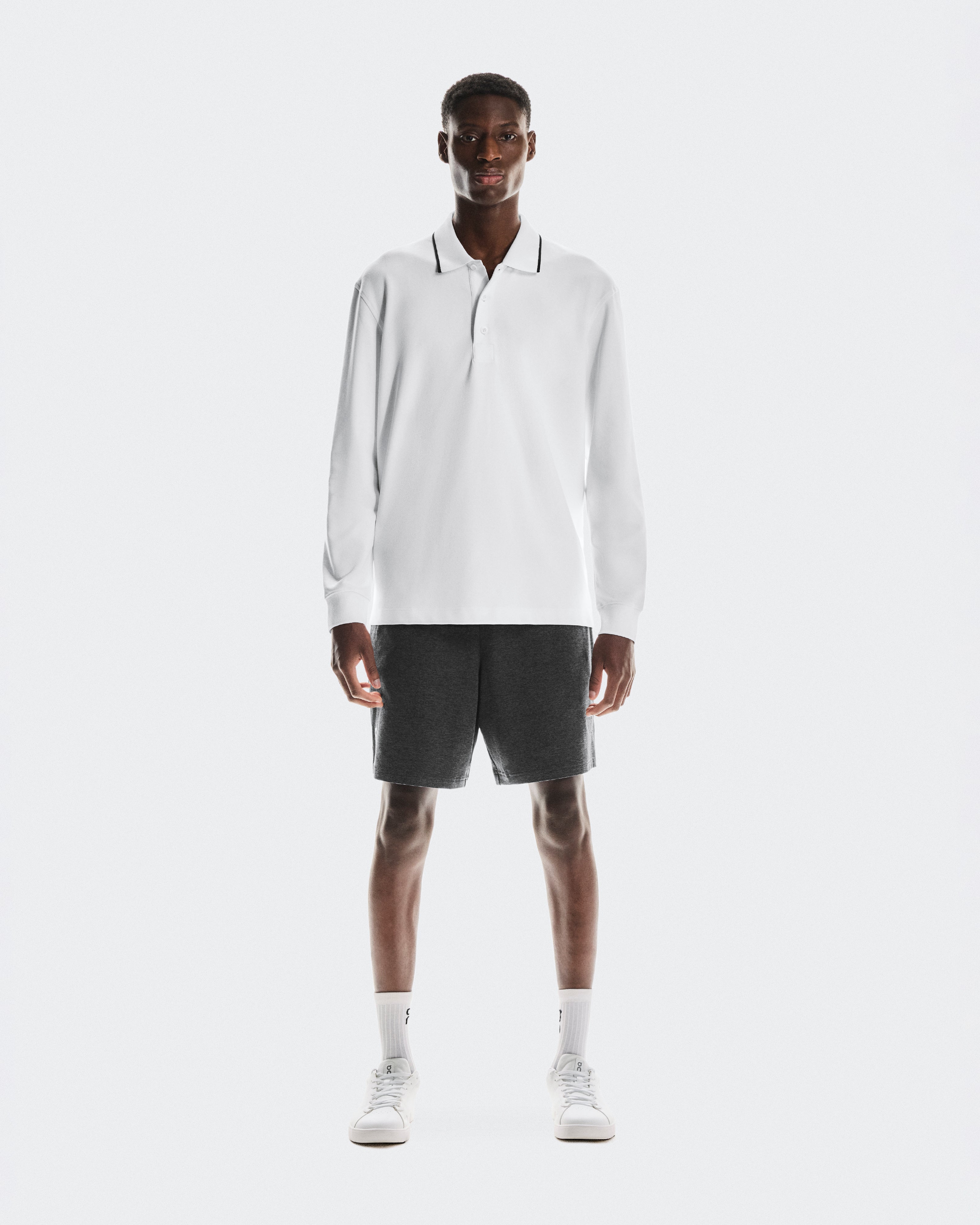 On Courtside Shorts Slate