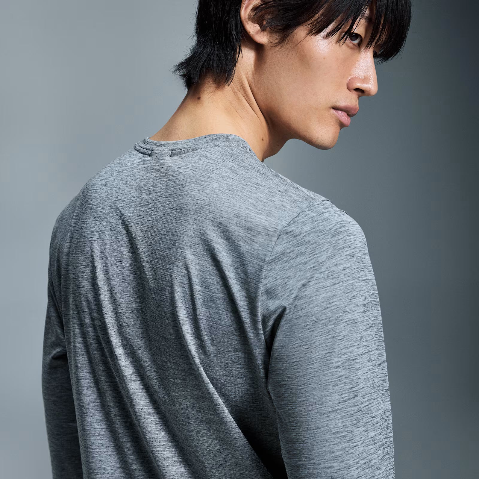 On Core Long-T Heather Gray