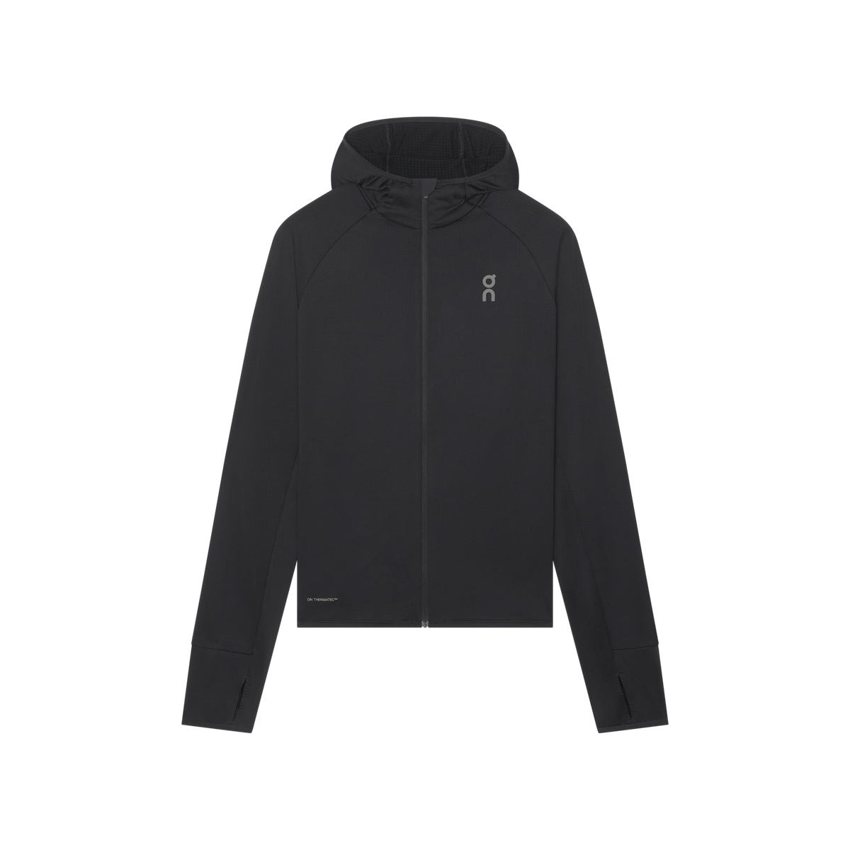 On Climate Zip Hoodie Black