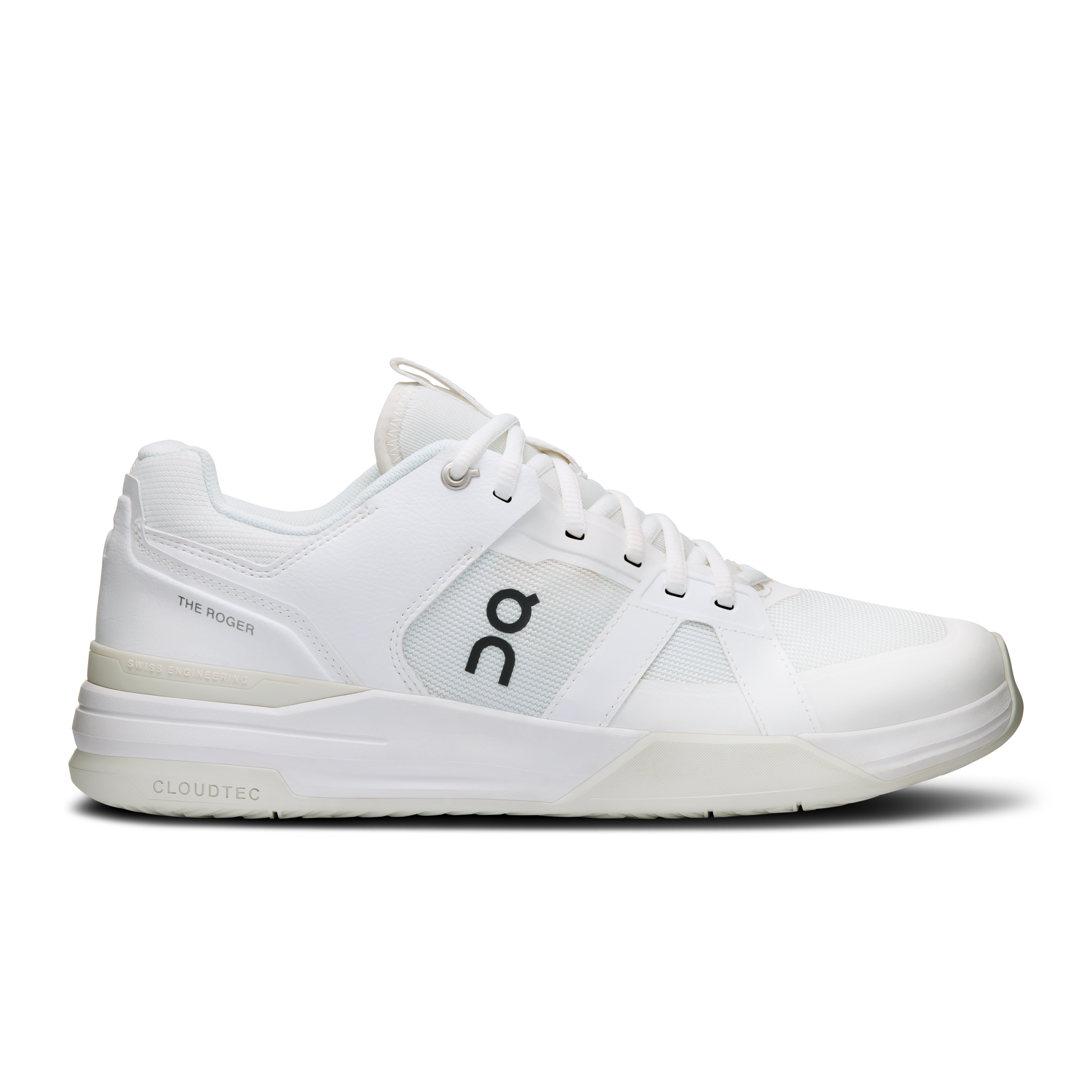 On Running The Roger Clubhouse Pro White Ice