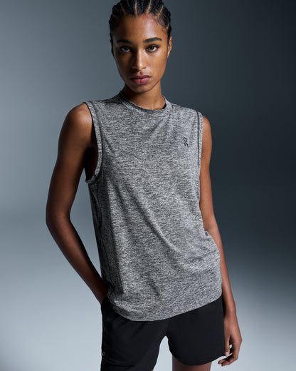On Courtside Tank Graphite (Women'S)