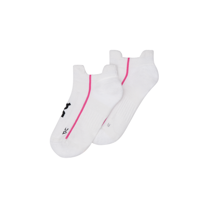 On Court Sock Low White | Pink