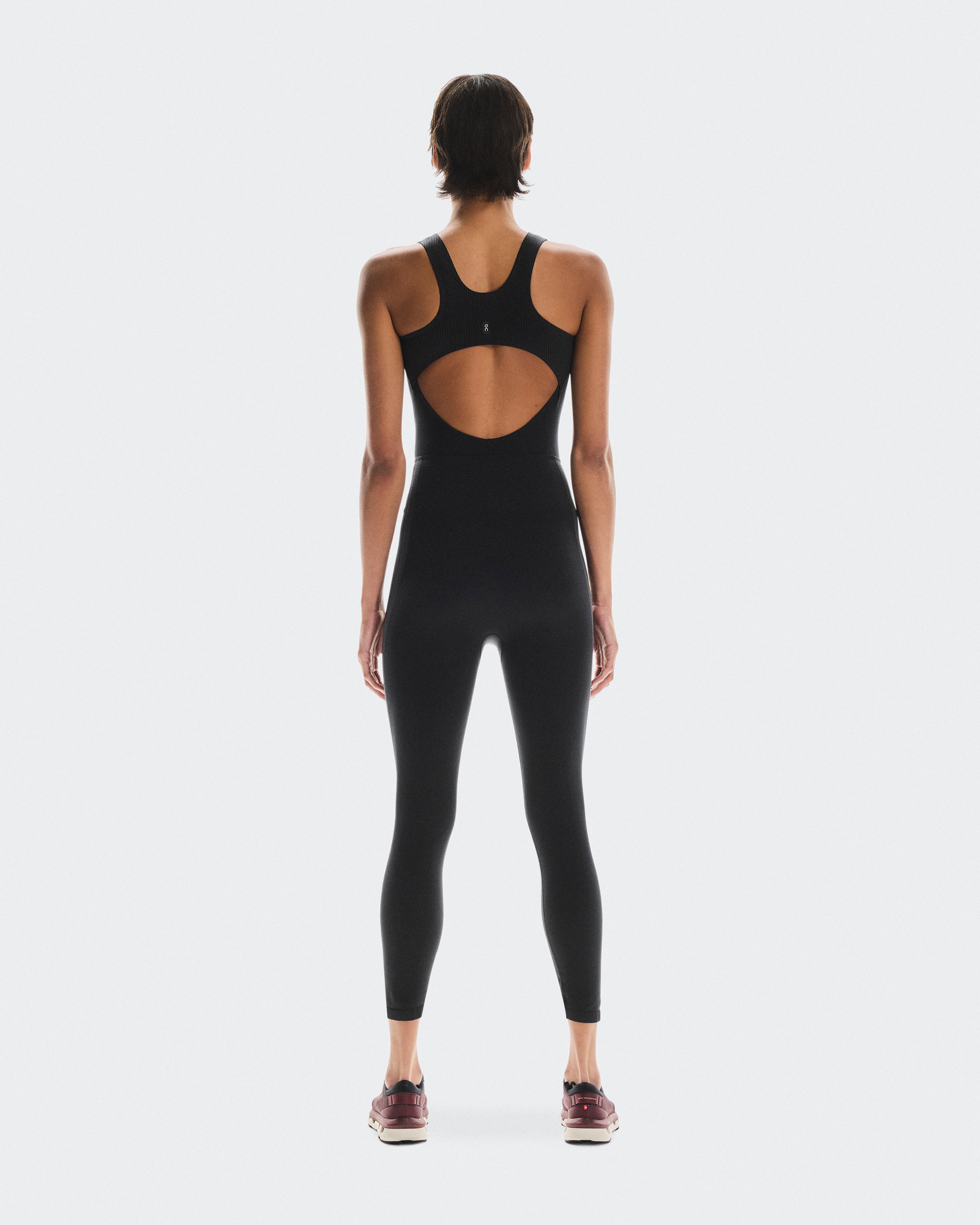 On Studio Knit Bodysuit 7/8 Black | Eclipse (Women's)