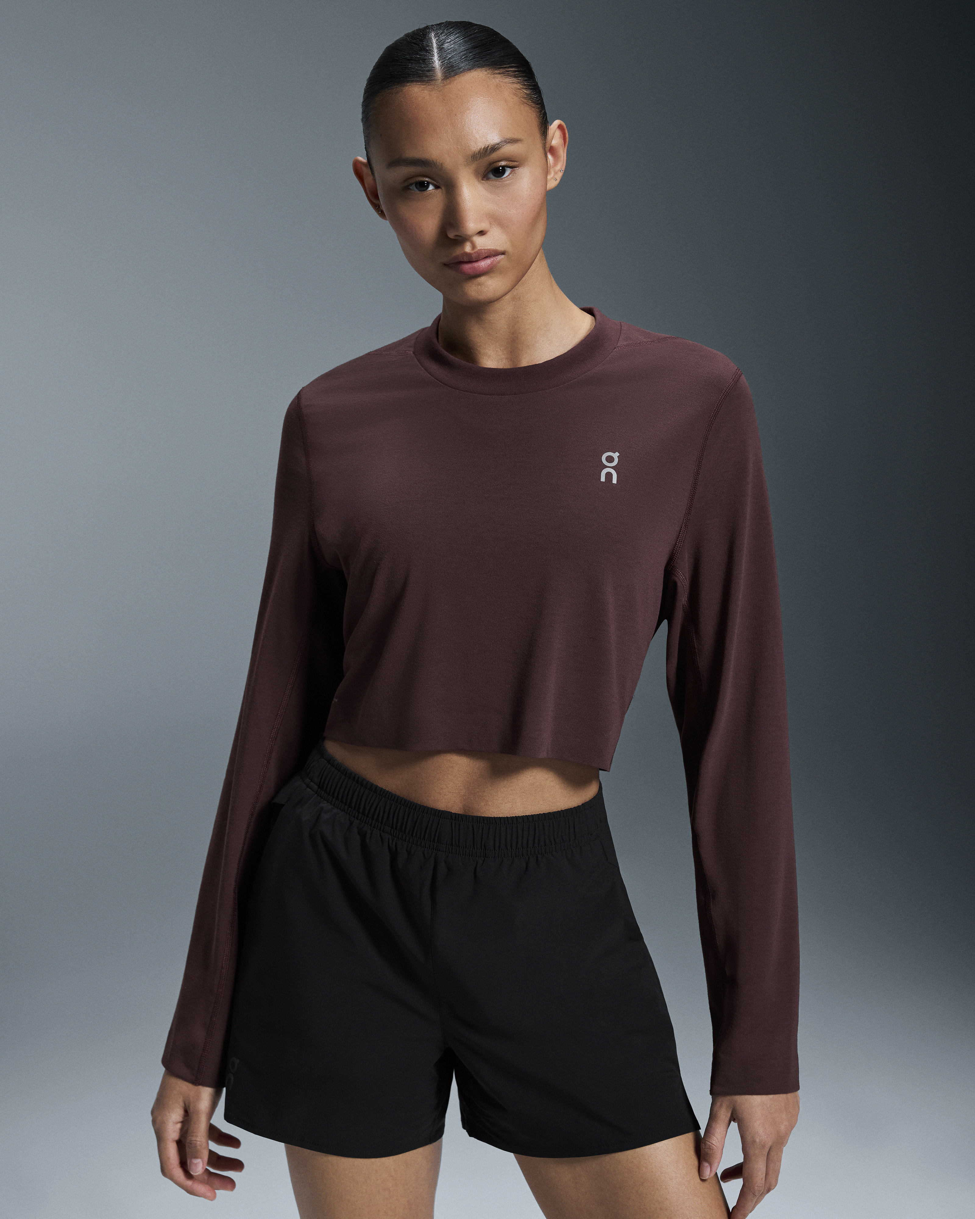 on active long-t crop Mulberry (Women's)