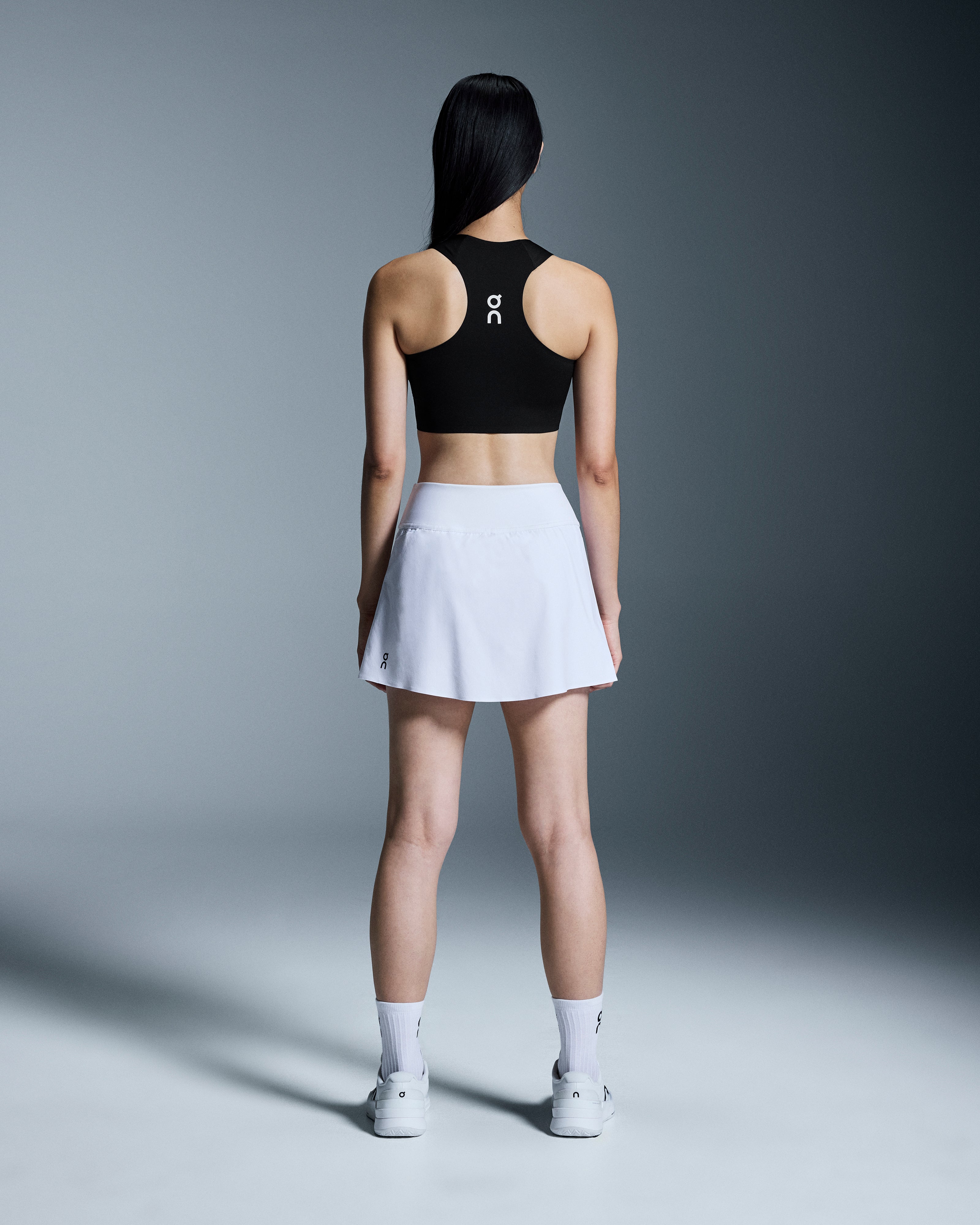 On Court Crop Top Black (Women's)