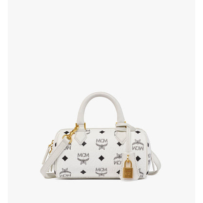 MCM Mini Ella Boston Bag in Visetos