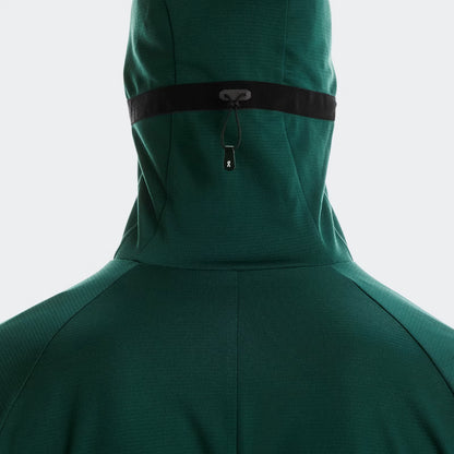On Climate Zip Hoodie Spirulina