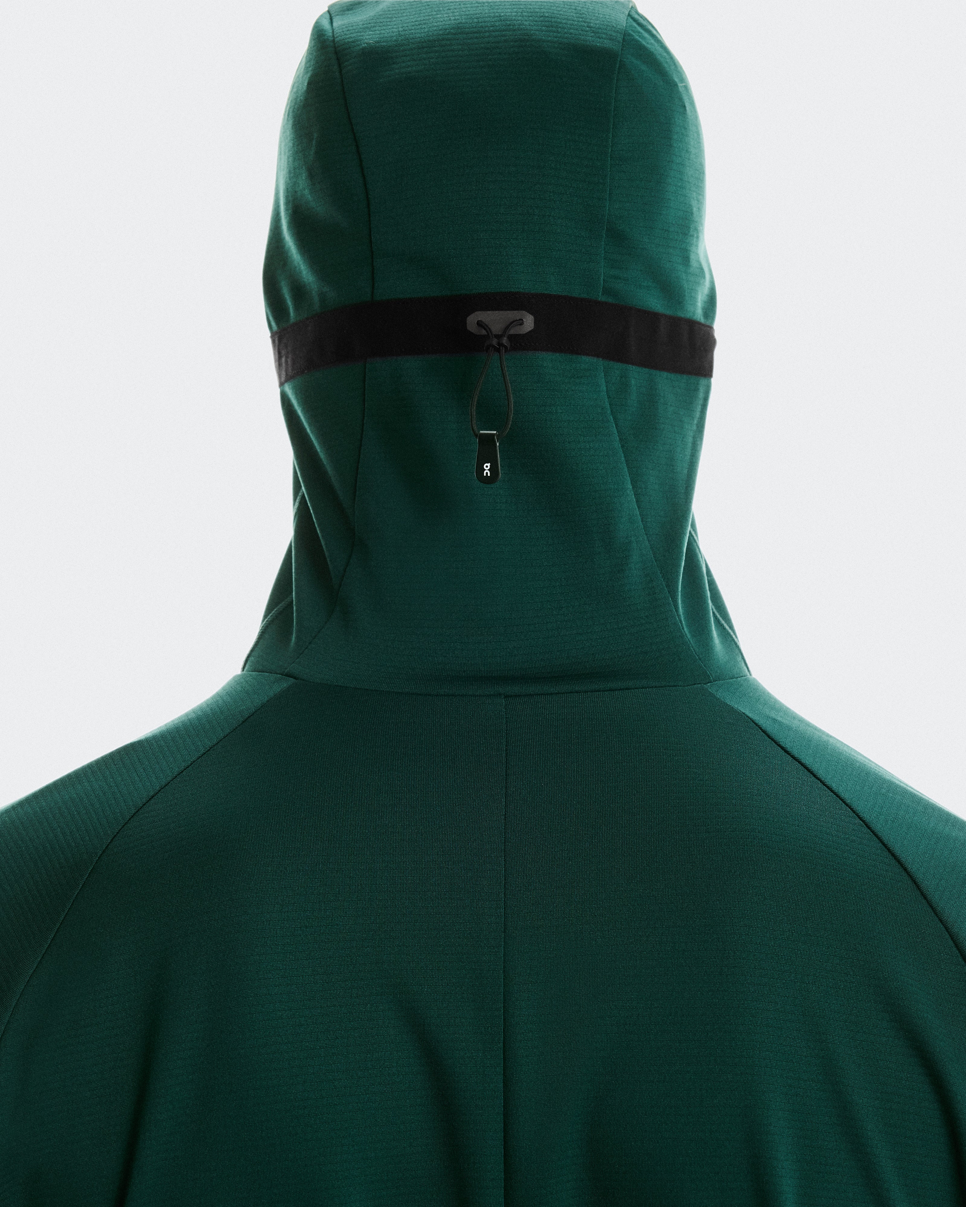On Climate Zip Hoodie Spirulina