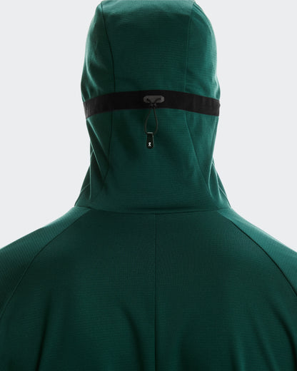 On Climate Zip Hoodie Spirulina
