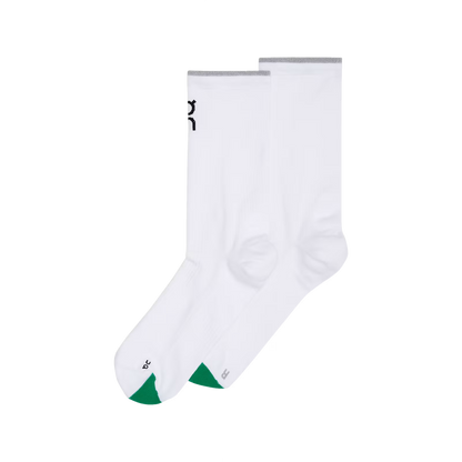 On Elite Run Sock High White | Ivory