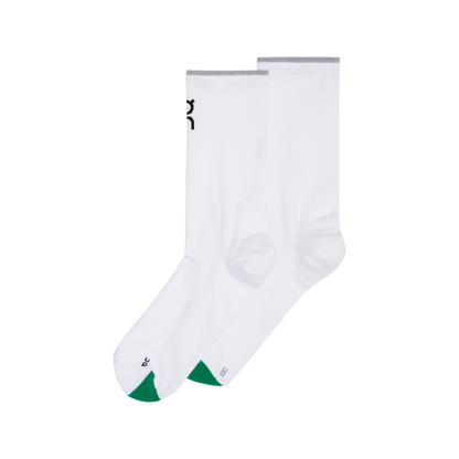 On Elite Run Sock High White | Ivory