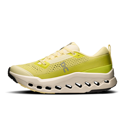 on running cloudsurfer trail 2 ivory lime (women's)