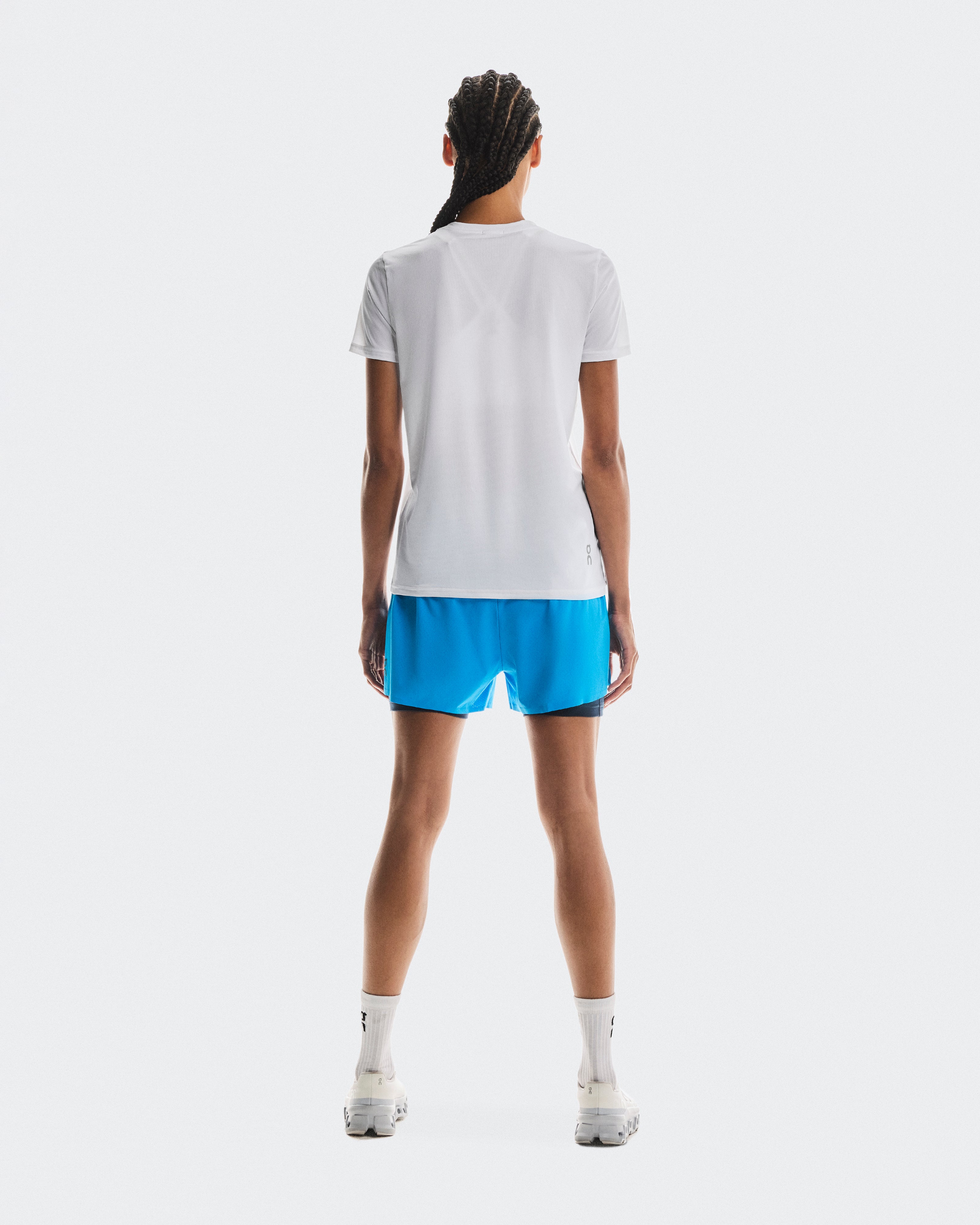 On 3" Performance 2/1 Shorts Malibu | Navy (Women'S)