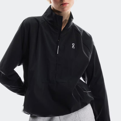 On All-Day 1/2 Zip Jacket Black (Women'S)