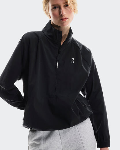 On All-Day 1/2 Zip Jacket Black (Women'S)