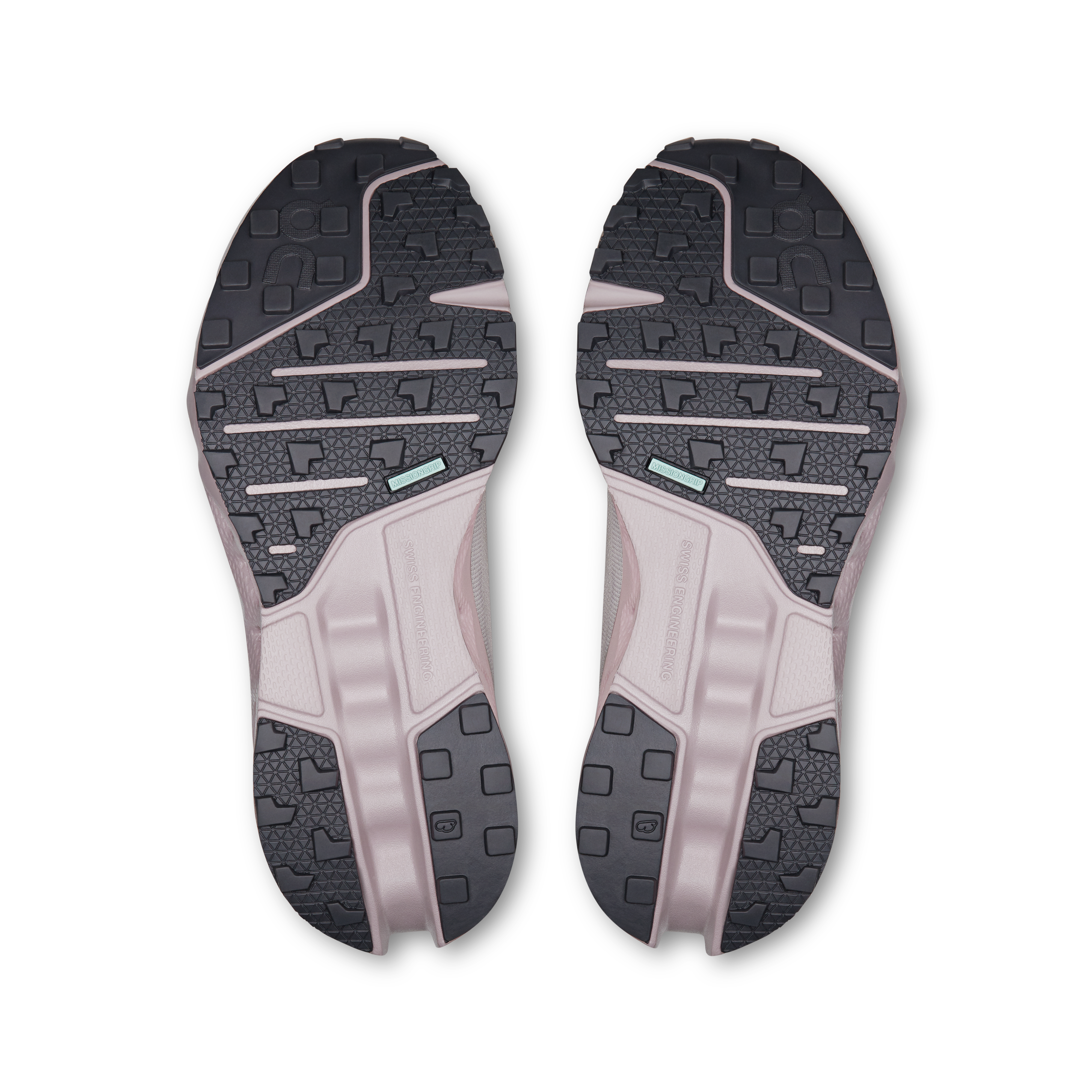 on running cloudsurfer trail silver mauve (women's)