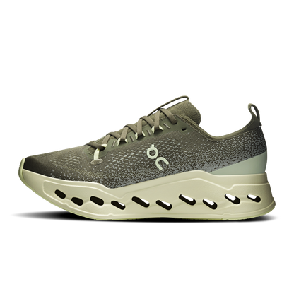 On Cloudsurfer Max Wide Olive Seedling