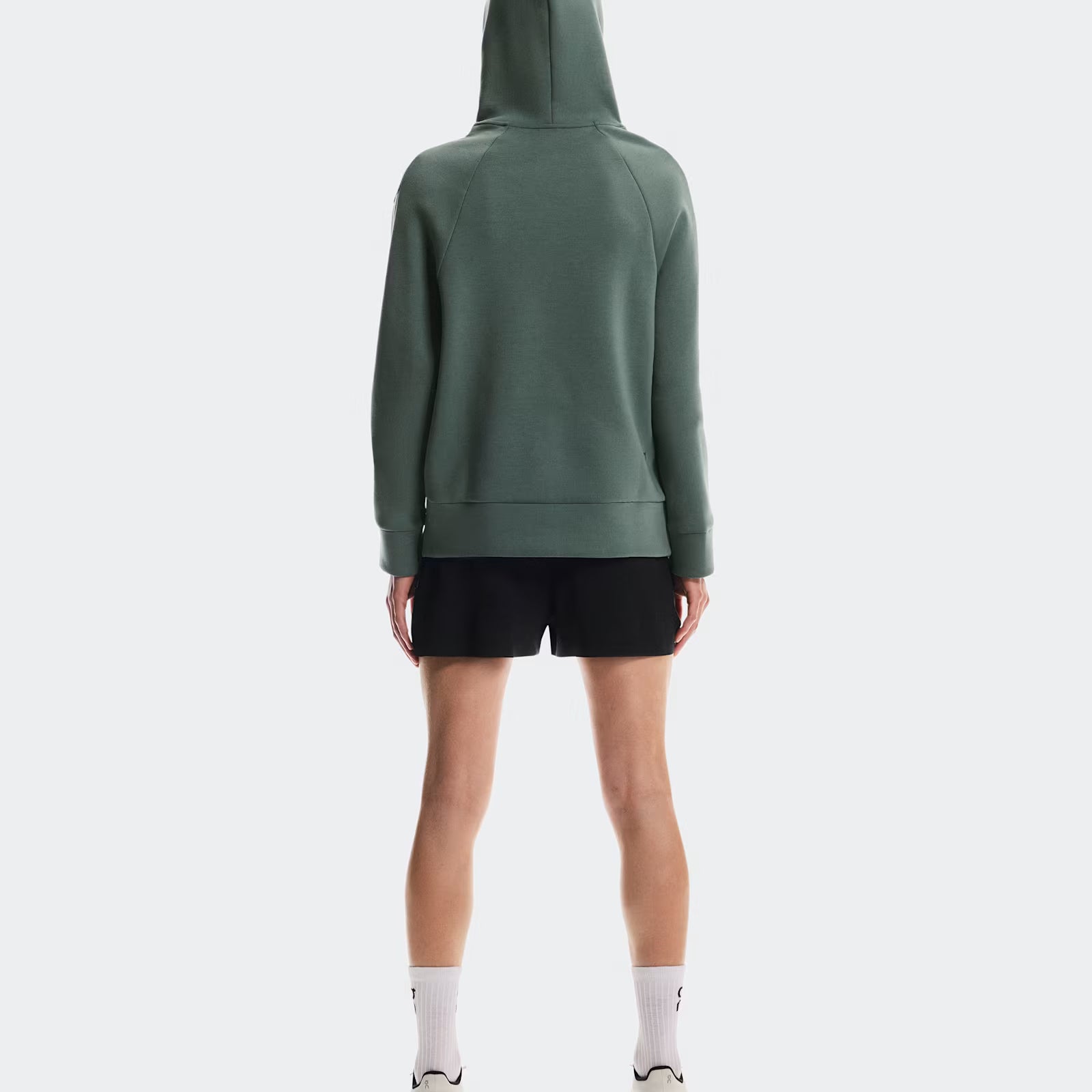 On Focus Tech Hoodie Olive (Women'S)