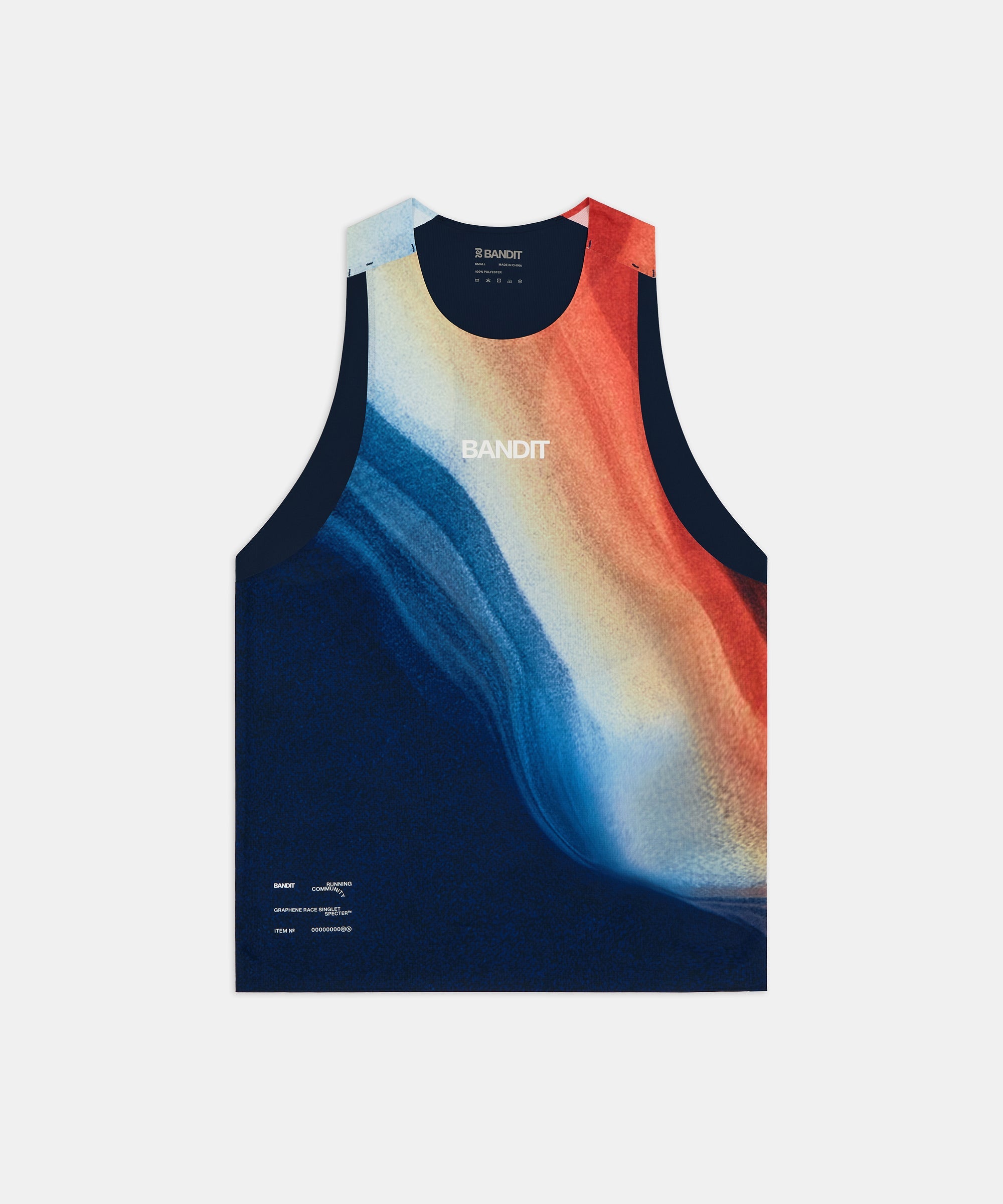 Bandit Mens Specter Race Singlet Thermal Field Rusted Apricot